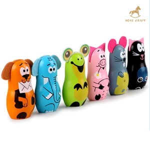 Bộ <span class=keywords><strong>Bowling</strong></span> Dễ Thương Đồ Chơi Bằng Gỗ Với 6 Chân <span class=keywords><strong>Bowling</strong></span> Hình Động Vật Hoạt Hình Và 2 Quả Bóng <span class=keywords><strong>Bowling</strong></span> Cho Trẻ Em - Product Image 3