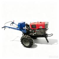 Traktor Berjalan 18 HP Laris Manis, Penggerak 2WD, Produktivitas Tinggi, Untuk Pertanian, Ukuran Mini, Bertenaga Diesel.