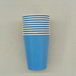 Vajilla Desechable de Color Liso DAMAI, Artículos para Fiestas de Baby Shower Azules, Decoración de Mesa Sólida Desechable para Cumpleaños, Servilletas y Vasos de Papel - Product Image 5