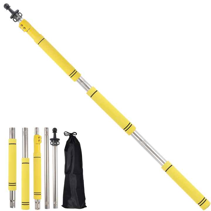 Hot Sale Product 2.75ft to 9.5ft Tent Poles Tarp Poles Adjustable Sun