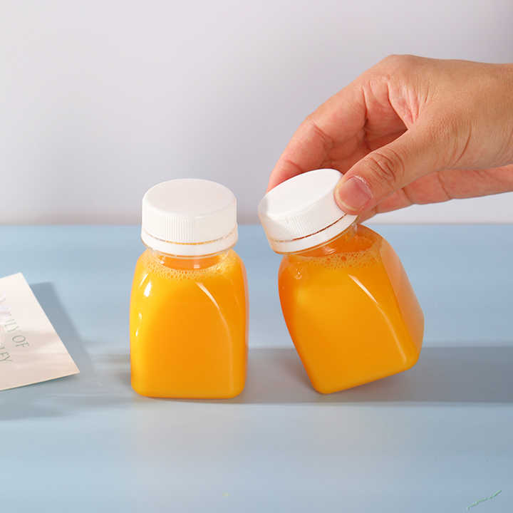 オレンジ プラスチック 水筒 スクリューキャップ