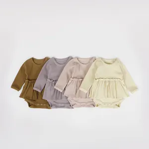 Mode und süße Großhandel Kleinkinder Neugeborene Kleidung Lieferanten China Kleinkind Mädchen Outfits Baby Stram pler