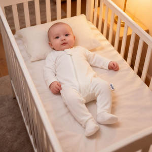 Pijamas y Conjuntos de <span class=keywords><strong>Ropa</strong></span> Unisex para Bebés 100% Algodón Orgánico, 8 Piezas: Pelele de Punto OEKO-TEX para Recién Nacidos Prematuros - Product Image 1