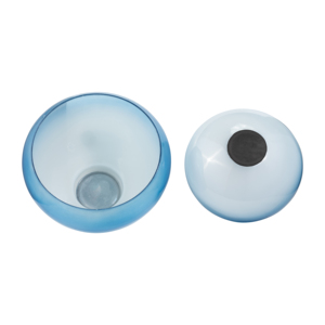 Set di ciotole decorative in vetro sfumato per decorare il tavolino da caffè, centrotavola moderno - Product Image 6