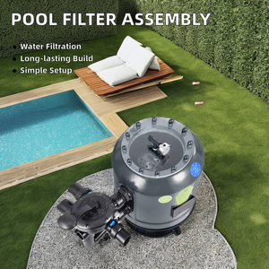 Filtre à sable en fibre de <span class=keywords><strong>verre</strong></span> monté latéralement au prix d'usine pour la filtration des piscines et des spas - Product Image 2