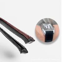 Accessoires de montre Bracelet de montre en cuir véritable pour Ca-rtier S-antos Bracelet de montre 100 pour hommes et femmes Bracelet à boucle pliante 20mm 23mm