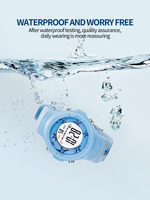 Montre sport numérique pour enfants MINGRUI, montres numériques pour enfants, étanche 3ATM, batterie CR2025, 2 ans de garantie, 6 couleurs, OEM personnalisé