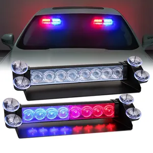 BKE LED 12V/24V شاحنة مركبة ستروب أضواء LED تحذير شريط ضوء لإشارة الطوارئ للسيارة وامض ضوء علامة جانبية
