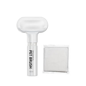 Sisir kucing sisir sampo kering busa tidak dicuci hewan peliharaan sikat penghilang rambut mengambang handuk katun untuk kucing dan anjing - Product Image 1