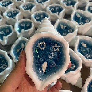 Đại Dương Gió Nhanh Cát Nhỏ Khoai Ngọt Sáng Tạo Conch Hương Liệu Handmade Vỏ Nến Đám Cưới Trụ Cột Nến Quà Tặng Hoa Sáp - Product Image 6