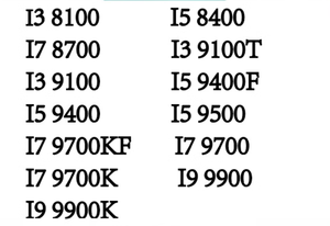 Usado I3 9100F 8100 I5 <span class=keywords><strong>8400</strong></span> 8500 <span class=keywords><strong>9400F</strong></span> 9500T 9600KF 9700K CPU LGA 1151 3,0 GHz - Product Image 2