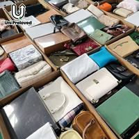 Bolsos Ukay de Alta Calidad A6 en Fardos, Venta al por Mayor de Bolsos Vintage Usados de Estilo Mixto, Bolsos de Diseñador Originales de Segunda Mano de Italia