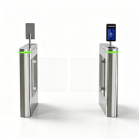 Torniquete Multifuncional con Sistema RFID, ESD y Reconocimiento Facial, Control de Acceso, Barrera Automática