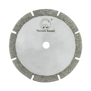 Diablo saw blade Vacuum Brazed Diamond Metal Cutting Disc Cut-off Wheel Blade Cutting Steel Tube / Angle Steel/ Iron Reb