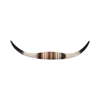 Décoration Murale Élégante en Corne de Vache Nautique, Accessoires de Luxe pour la Maison, Poli, Taille Personnalisée, Matériau Organique Naturel