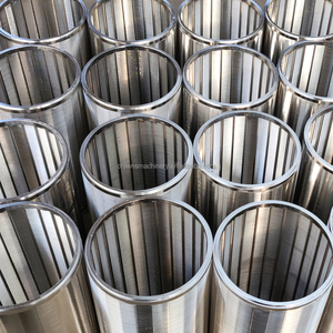 10 12 inch đường kính 1.5mm Khe thép không gỉ 304/316 nêm dây nước giếng Màn hình <span class=keywords><strong>Johnson</strong></span> Ống khoan giếng - Product Image 1