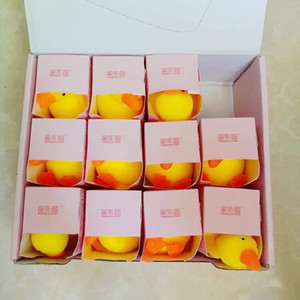 ของเล่นบีบเป็ดเหลืองน่ารัก ขายดี ของเล่นบีบ TPR นุ่มๆ ของเล่นบีบคลายเครียดสำหรับเด็ก ของขวัญ - Product Image 2