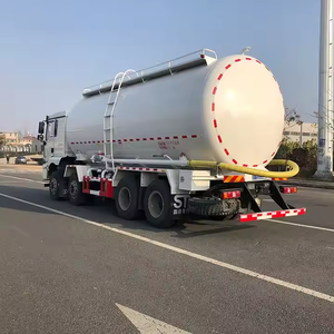 מפעל מכירה ישירה במפעל 8*4 בתפזורת בטון אבקת טנק משאית 29cbm מעוף תחבורה אפר מיכל משאית 29cbm - Product Image 4