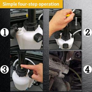 Комплект для подачи тормозной жидкости, 3 л, комплект для вакуумного насоса, подходит для большинства резервуаров главного тормозного цилиндра - Product Image 6