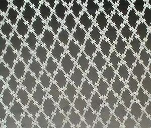 Fil de fer barbelé en acier galvanisé, clôture de sécurité, fil concertina - Product Image 5