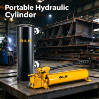 Durable Anti Deformation Heavy Duty 700bar 50ton 100mm Industrial Equipment Double Acting Aluminum Hydraulic Cylinder Jacks