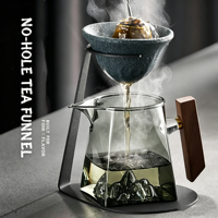 Infuseur à thé innovant sans perçage, filtre pour pichet, accessoire de cérémonie du thé, passoire à thé pour la séparation des feuilles de thé, pour une infusion magique