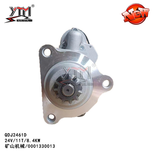 มอเตอร์สตาร์ทรถยนต์ใหม่8.4KW 24V 11T สำหรับรถบรรทุกหนัก <span class=keywords><strong>haworth</strong></span> LiebherrR954 0001330013 0001330069 10218368 11386646 811511113 - Product Image 6