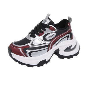 รองเท้ากีฬาลำลองแฟชั่นใหม่สำหรับผู้หญิง ขายส่ง ฤดูใบไม้ผลิ ฤดูใบไม้ร่วง ฤดูหนาว เดินสบาย บุขนนุ่ม กันลื่น เพิ่มความสูง - Product Image 2