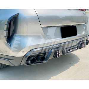 Para BMW F96 X6M LD estilo fibra de carbono parachoques trasero Canards - Product Image 2