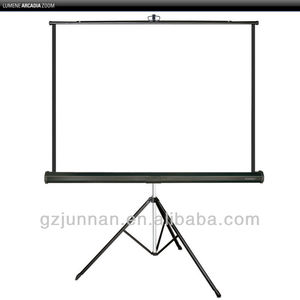 Xách tay 100inch & 300inch màn hình máy chiếu Trắng vật liệu mềm phí<span class=keywords><strong>a</strong></span> trước và phí<span class=keywords><strong>a</strong></span> sau màn hình chiếu làm bằng nhự<span class=keywords><strong>a</strong></span> bền - Product Image 6