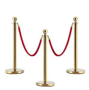 An ninh đám đông kiểm soát vành đai stanchion đứng bài ngân hàng thảm đỏ hàng đợi Dòng cực kiểm soát hàng rào - Product Image 1