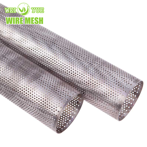 Tubo de Metal Perfurado de Aço Inoxidável Personalizado de Alta Qualidade 20MM 30MM 50MM para Filtro de Escape - Product Image 3