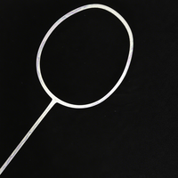 Raquette de badminton en carbone léger, écologique, haute tension, de compétition et d'entraînement, personnalisable et de haute qualité