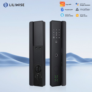 ลิลิไวส์ ระบบล็อคประตูอัตโนมัติแบบสมาร์ท พร้อมระบบสแกนลายนิ้วมือ รองรับ Wifi ใช้งานร่วมกับ Tuya และ Ttlock เหมาะสำหรับโรงแรม  หน้าจอสัมผัสแบบดิจิตอล  ปุ่มกดรหัส  ระบบเปิด-ปิดแบบผลัก-ดึง - Product Image 1
