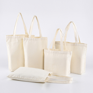 HSF 無地光沢マットアートペイントキャンバスインクジェットキャンバス綿ポリエステル無地ショッピングキャンバスプリントタオバオトートバッグ - Product Image 3