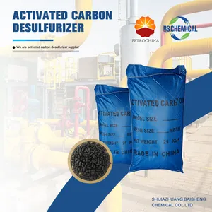 Carbone attivo desolforante Base di carbone colonnare estruso cilindrico carbone attivo per la desolforazione e denitrazione