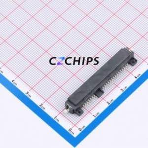 SATA-020-M22S1BY Hard Drive Connector (SAS/SATA/M.2) SMD Connector SATA Male 22P Sink Board - Product Image 2