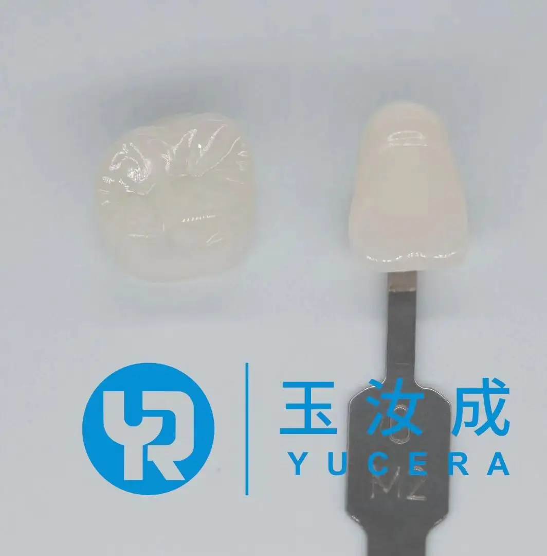 Yudental 95mm UT zirkon disk diş CAD CAM 100% diş lab için uyumlu zirkonya diş disk