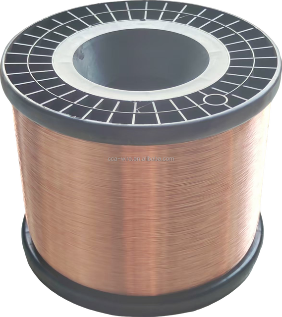 Factory Supply Wire CCA Wire Copper Clad Aluminum Winding Wire 0.1mm-8.0mm Cable Electric Line Manufacturers