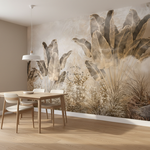 Papier peint <span class=keywords><strong>mural</strong></span> imperméable à l'eau, motif botanique tropical, feuillage végétal, floral, pour chambre à coucher, intérieur de la maison, installation facile en DIY - Product Image 4