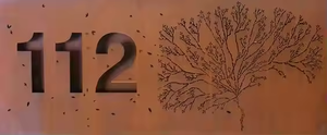 ป้ายเลขที่บ้านสไตล์อาร์ตเดโค ทำจากเหล็กคอร์เทนแบบโบราณ ปรับแต่งขนาดได้ ตกแต่งสวนอย่างสวยงาม - Product Image 3