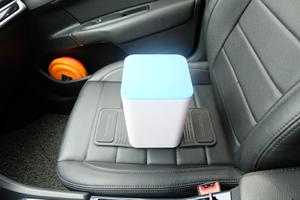 Mini bote de basura para coche, caja de almacenamiento de basura ABS, de calidad, a la moda - Product Image 3