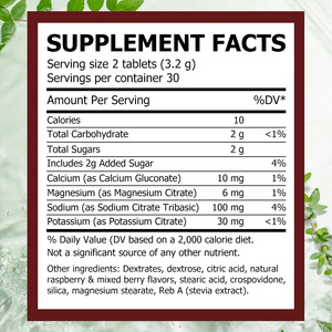 Wholesale Dietary Supplement Electrolytes Tablets with Sodium Dietary Supplement Recovery Endurance Performance Tablets - Product Image 2