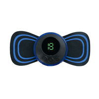 Masajeador Corporal Electrónico Portátil Shifx con Parche de PU, Control Manual con Cable, Dispositivo de Masaje con Ventosas para Cuello