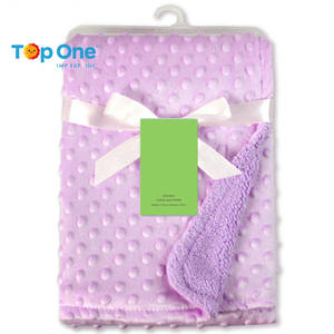 TopOne Muslin 100% Organic Cotton High Quality Double Layer Coral <b>Soft</b> Winter Newborn <b>Soft</b> Swaddle Dotted Infant <b>Baby</b> <b>Blanket</b> - Product Image 6
