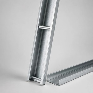 Matériaux de construction : Profilés en acier léger galvanisé pour cloisons sèches, montants en acier galvanisé pour plaques de plâtre - Product Image 3