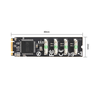 Iocrest <span class=keywords><strong>M</strong></span>.<span class=keywords><strong>2</strong></span> Ngff B Sleutel En <span class=keywords><strong>M</strong></span> Sleutel Naar 4 Poorten Rs232 Db9 Card Mutil Seriële Poort Controller Toevoegen Op Kaarten 4-rs232 Poort Groen 22X80Mm - Product Image 4