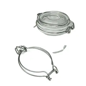 Clip de Resorte para Tanque de Sellado, Herraje para Tanque Sellado, Herraje para Frascos, Abrazadera para Cuello de Frasco, Gancho - Product Image 1