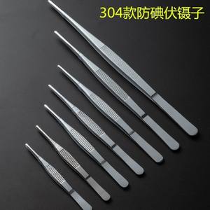 Pince à épiler droite en acier inoxydable épaissi, usinée avec précision, qualité industrielle, pinces de laboratoire, 14 spécifications - Product Image 3