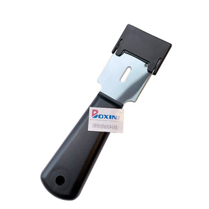 Doxin – grattoir en acier inoxydable, longueur 16cm, largeur de lame 3.9cm, pour l'élimination de l'adhésif de la coulis, outil de rénovation des sols - Product Image 2